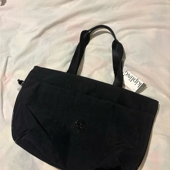 NWT Kipling Cristina Black Tote Bag - Picture 4 of 6